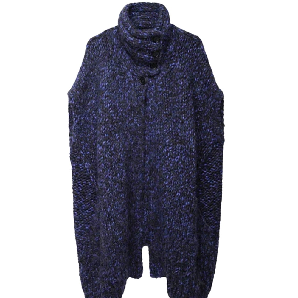 Zero + Maria Cornejo Gaban Alpaca Wool Knit Cardigan Coat